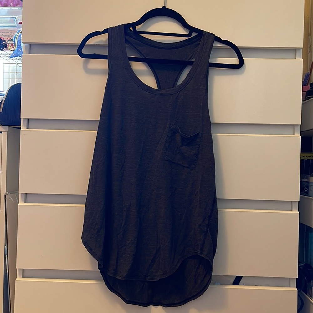 Lululemon gray tank small/ Medium